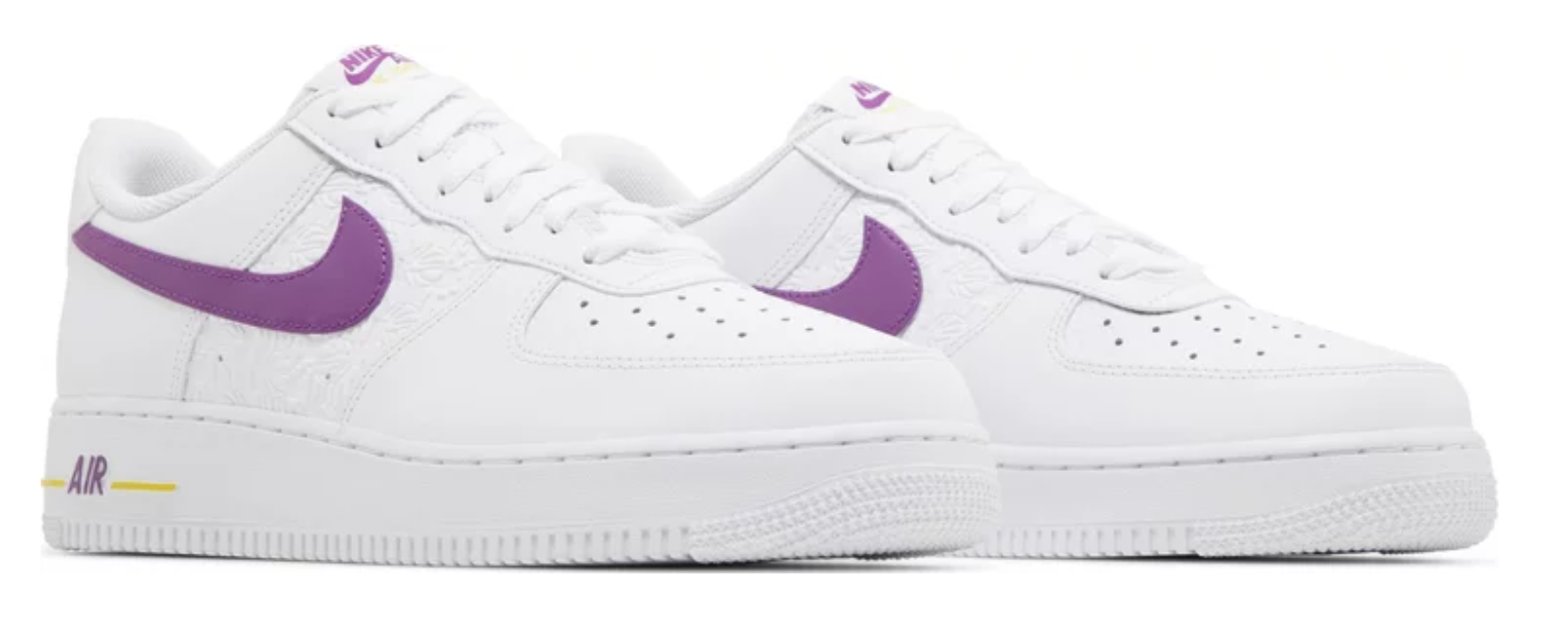 Nike Mens Air Force 1 Low EMB Basketball Shoes