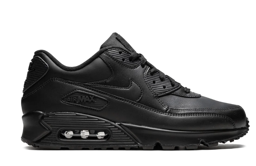 Nike Men's Air Max 90 Leather Running Shoes - Sneakermaniany