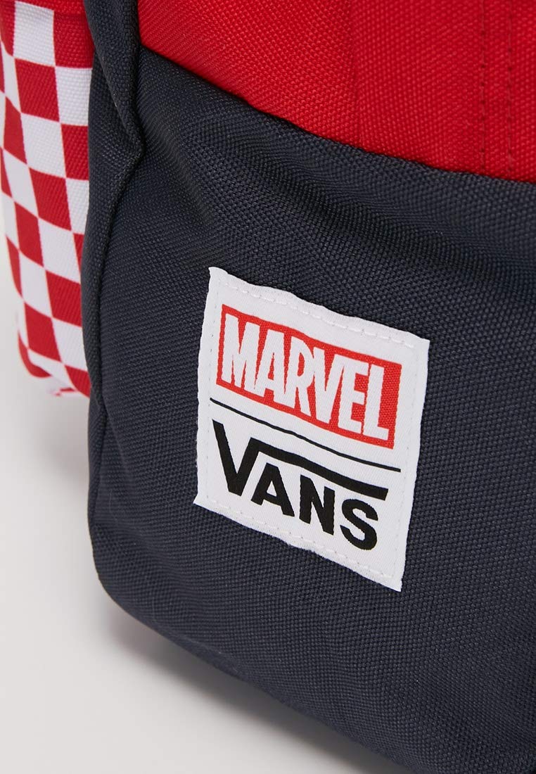 Vans Captain Marvel Backpack Racing Red - Sneakermaniany