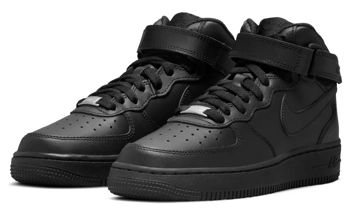 Nike Kids' Air Force 1 Mid LE Basketball Shoes - Sneakermaniany